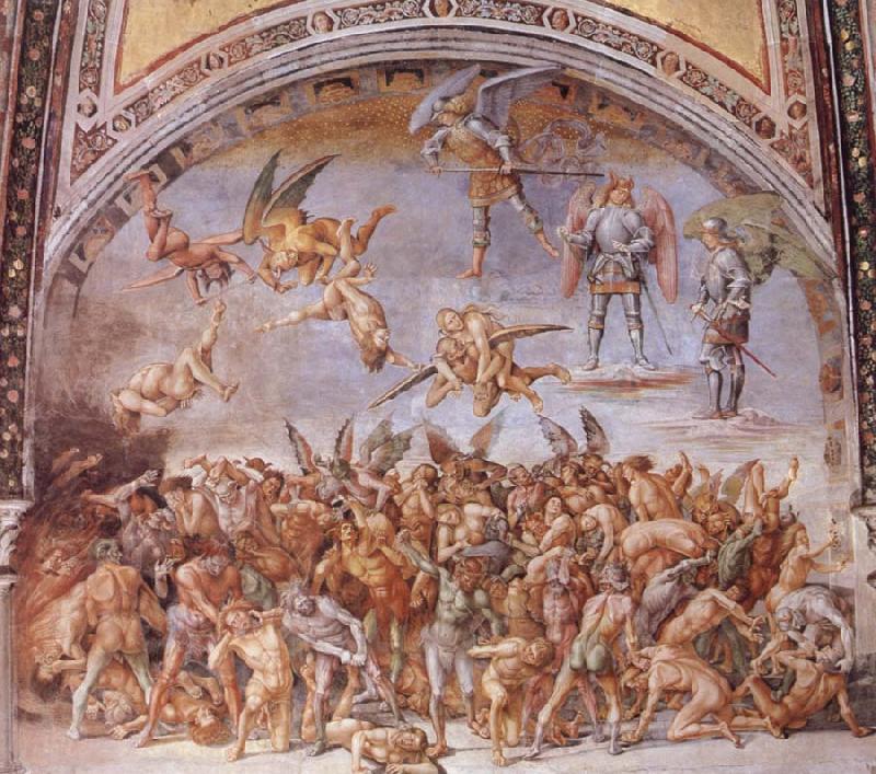 Luca Signorelli The Damned Cast into Hell Sweden oil painting art